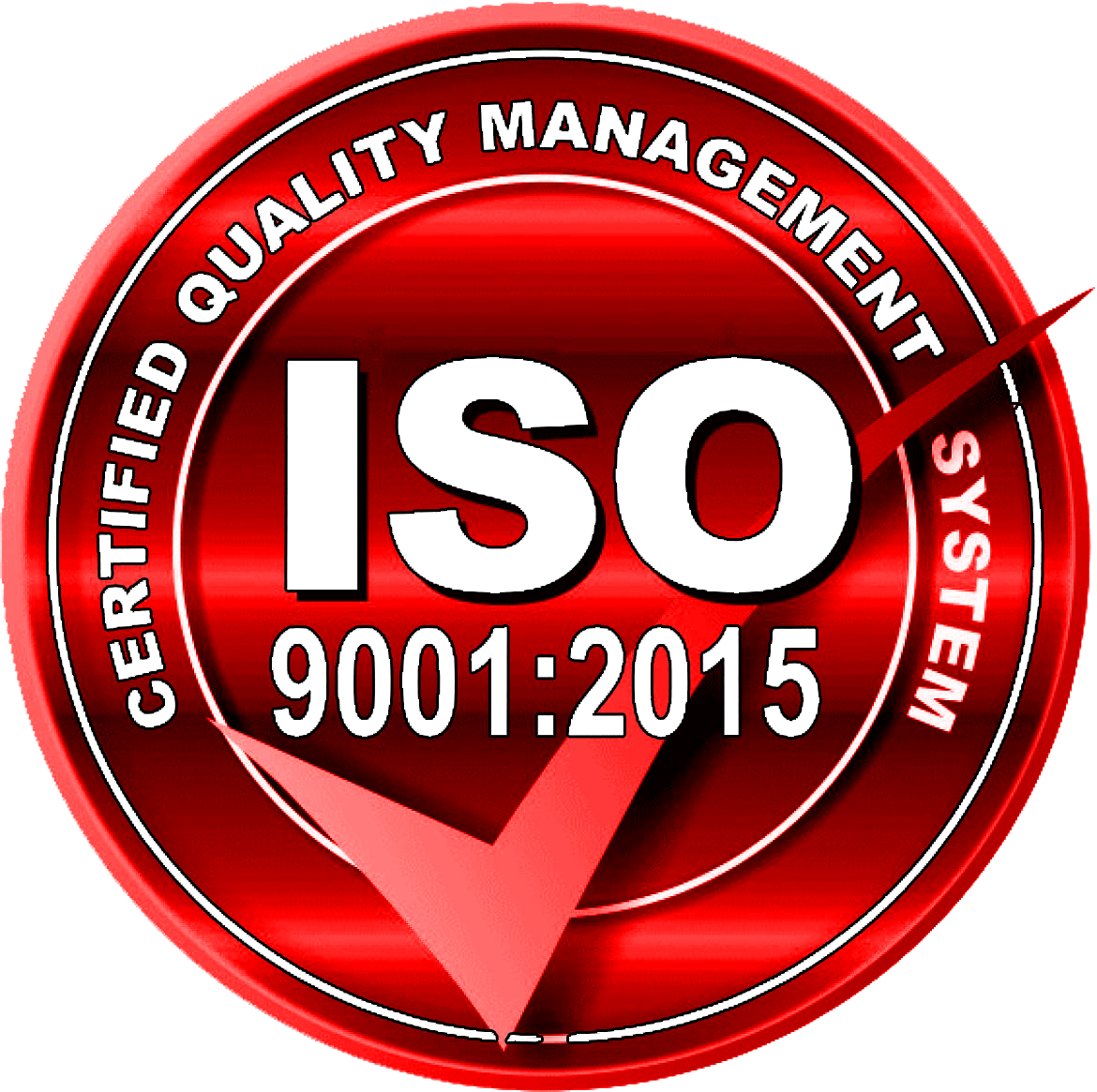 обладаем сертификатом качества ISO 9001:2015
